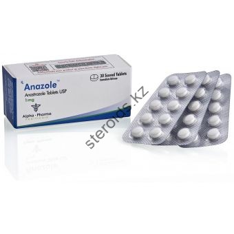 Anazole (Анастрозол) Alpha Pharma 50 таблеток (1таб 1 мг) - Семей