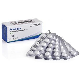 Astralean (Кленбутерол) Alpha Pharma 50 таблеток (1таб 40 мкг) - Семей