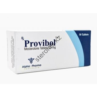 Provibol (Провирон, Местеролон) Alpha Pharma 50 таблеток (1таб 25 мг) - Семей