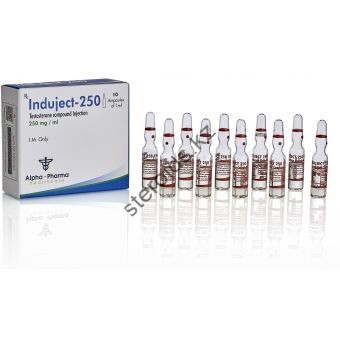 Induject (Сустанон) Alpha Pharma 10 ампул по 1мл (1амп 250 мг) - Семей
