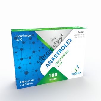 Анастрозол Biolex 100 таблеток (1 таб 1 мг) - Семей