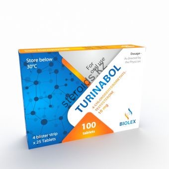 Туринабол Biolex 100 таблеток (1таб 10 мг) - Семей