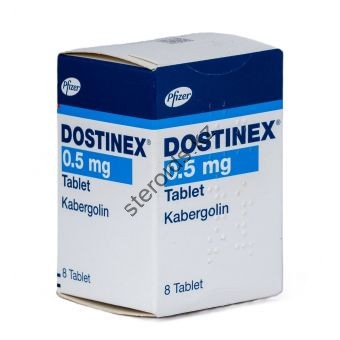 Каберголин Dostinex 8 таблеток (1 таб/0.5 мг)  - Семей