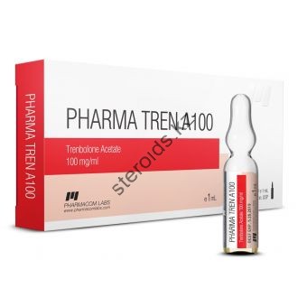 Тренболон ацетат ФармаКом (PHARMATREN A 100) 10 ампул по 1мл (1амп 100 мг) - Семей