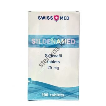 Виагра Swiss Med Sildenamed 100 таблеток (1 таб 25 мг) - Семей
