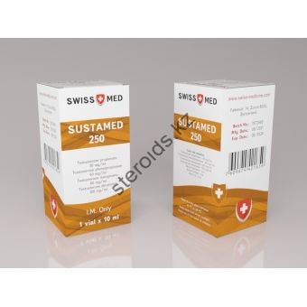Сустанон Swiss Med флакон 10 мл (1 мл 250 мг) - Семей