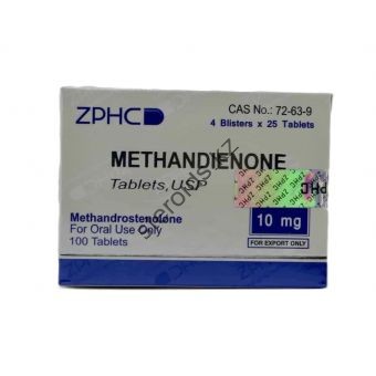 Метан ZPHC (Methandienone) 100 таблеток (1таб 10 мг) - Семей